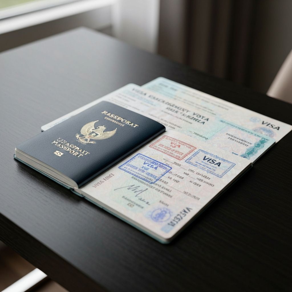 Passaporte e documentos